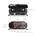 4-channel NVR car hard disk recorder + display